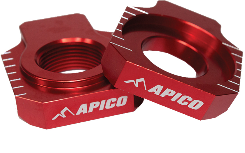 REAR AXLE BLOCK KTM / HQV / GAS SX / SX-F125-450 2023, TC / FC / FX125-450 2023, MC-F250-450 FACTORY APICO 