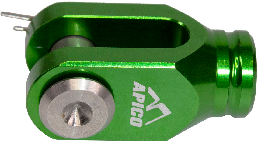 REAR BRAKE CLEVIS KAW / SUZ KX80 / 85 98-23, KX125 03-08, KX250 03-04, RM80 / 85 98-23, RM125 / 250 APICO 