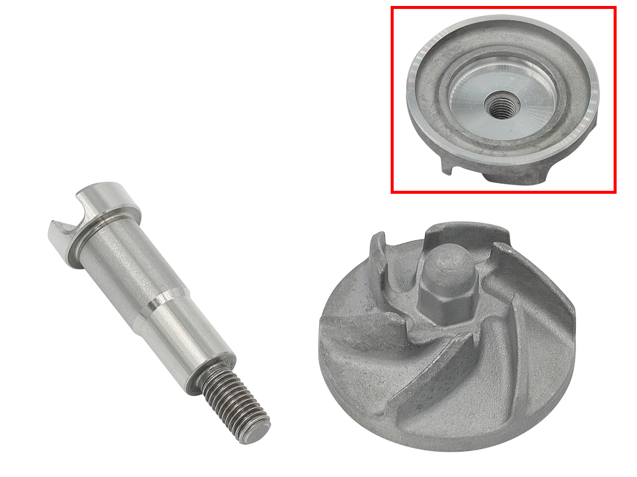 Water pump shaft W / Impeller RACEPRO 