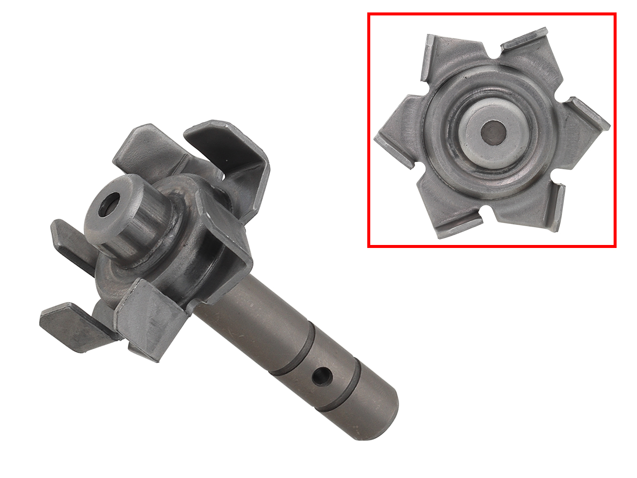 Water pump shaft W / Impeller RACEPRO 