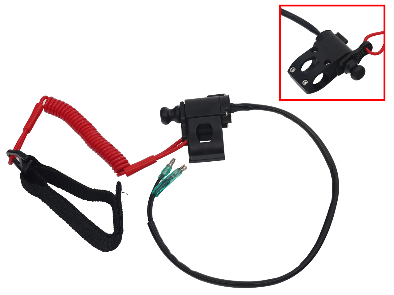 Corta corrente ATV / Quad (circuito fechado) c / bracelete RACEPRO 