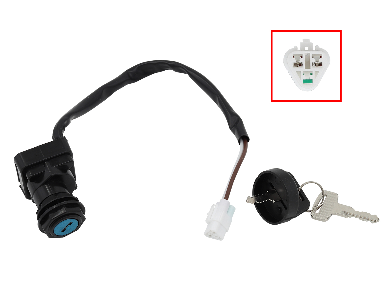 Canhão de ignição com chave RACEPRO 