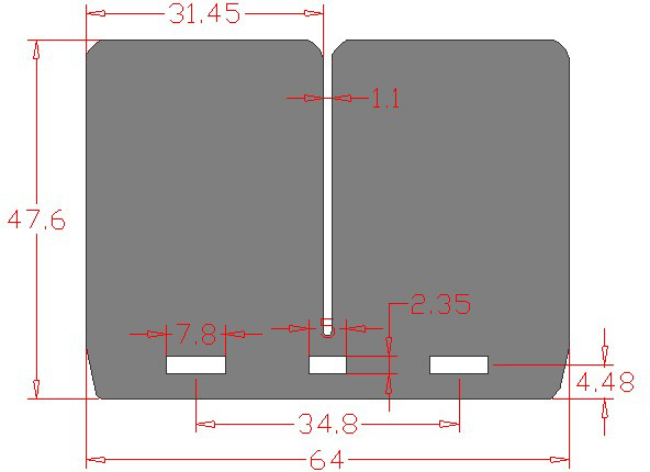 Set of Carbon Fiber Reeds RACEPRO 