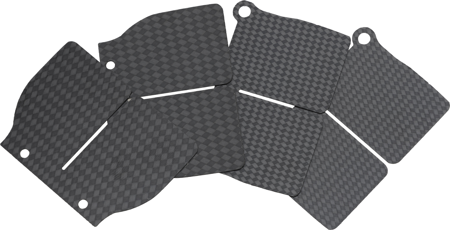 Jogo de Lamelas em Fibra Carbono RACEPRO 