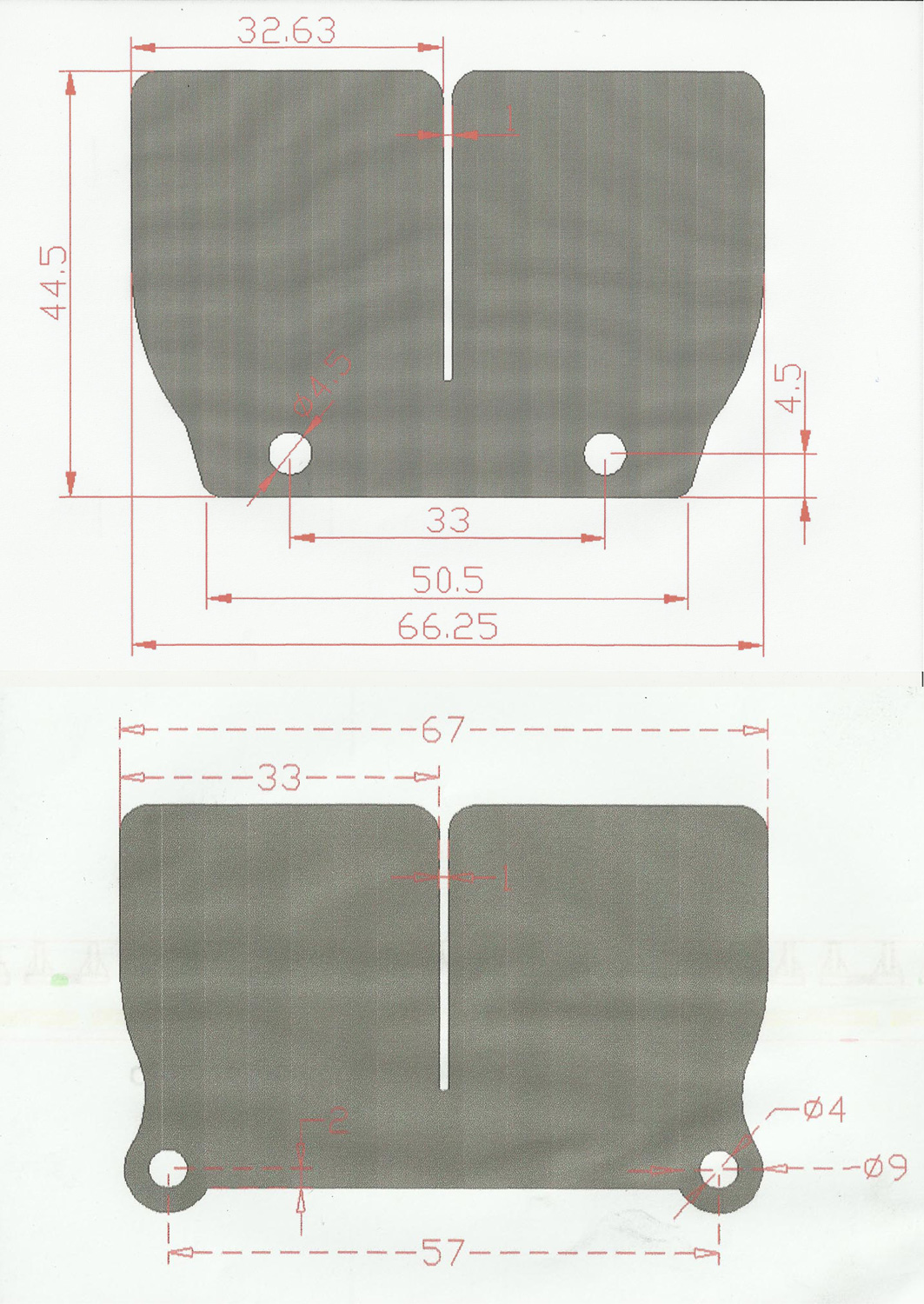 Set of Carbon Fiber Reeds RACEPRO 