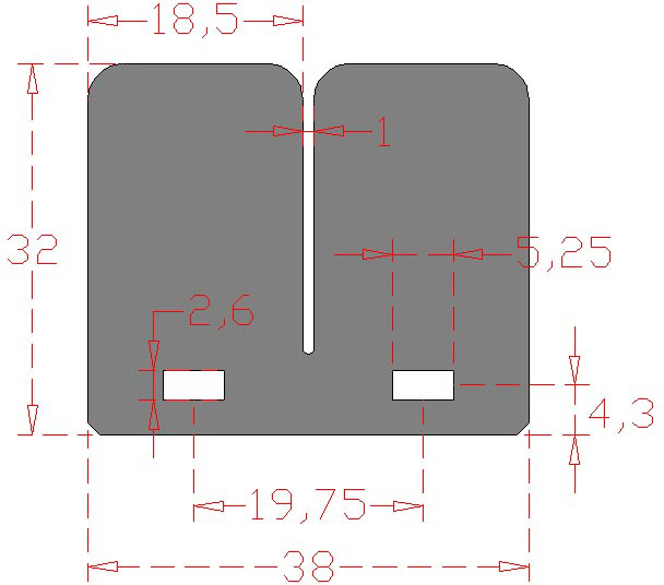 Set of Carbon Fiber Reeds RACEPRO 
