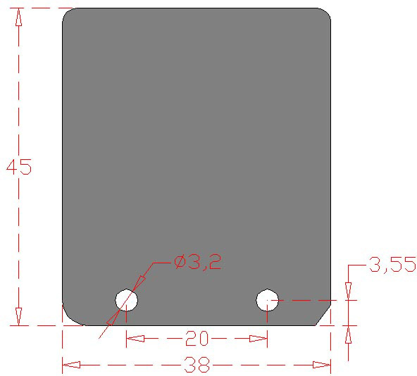 Set of Carbon Fiber Reeds RACEPRO 