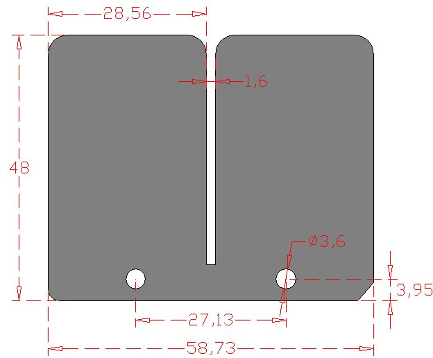 Set of Carbon Fiber Reeds RACEPRO 
