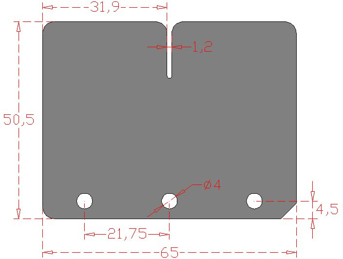 Set of Carbon Fiber Reeds RACEPRO 