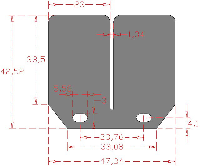 Set of Carbon Fiber Reeds RACEPRO 