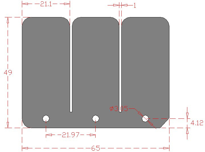 Set of Carbon Fiber Reeds RACEPRO 