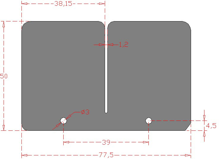 Set of Carbon Fiber Reeds RACEPRO 