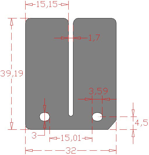 Set of Carbon Fiber Reeds RACEPRO 