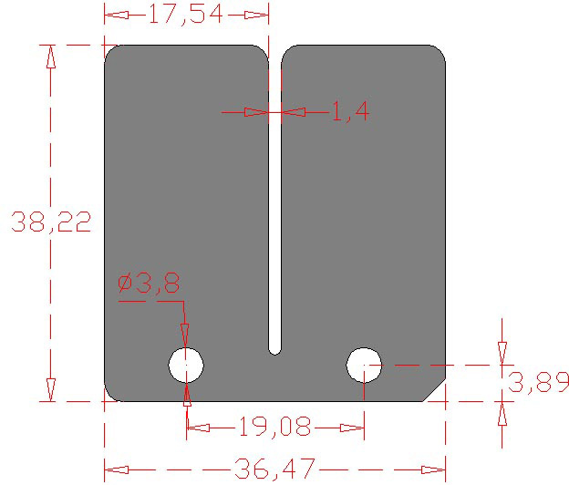 Set of Carbon Fiber Reeds RACEPRO 