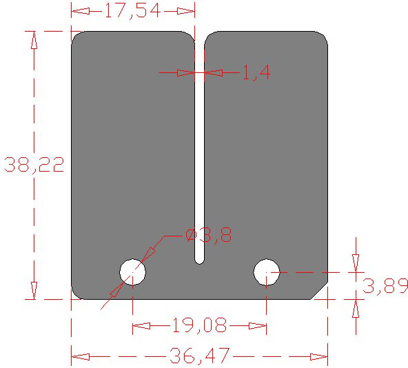 Set of Carbon Fiber Reeds RACEPRO 