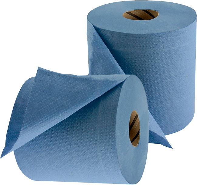 Paper Roll Cleaning Folder Blue Double Sheet 909 Services (2un) RACEPRO 