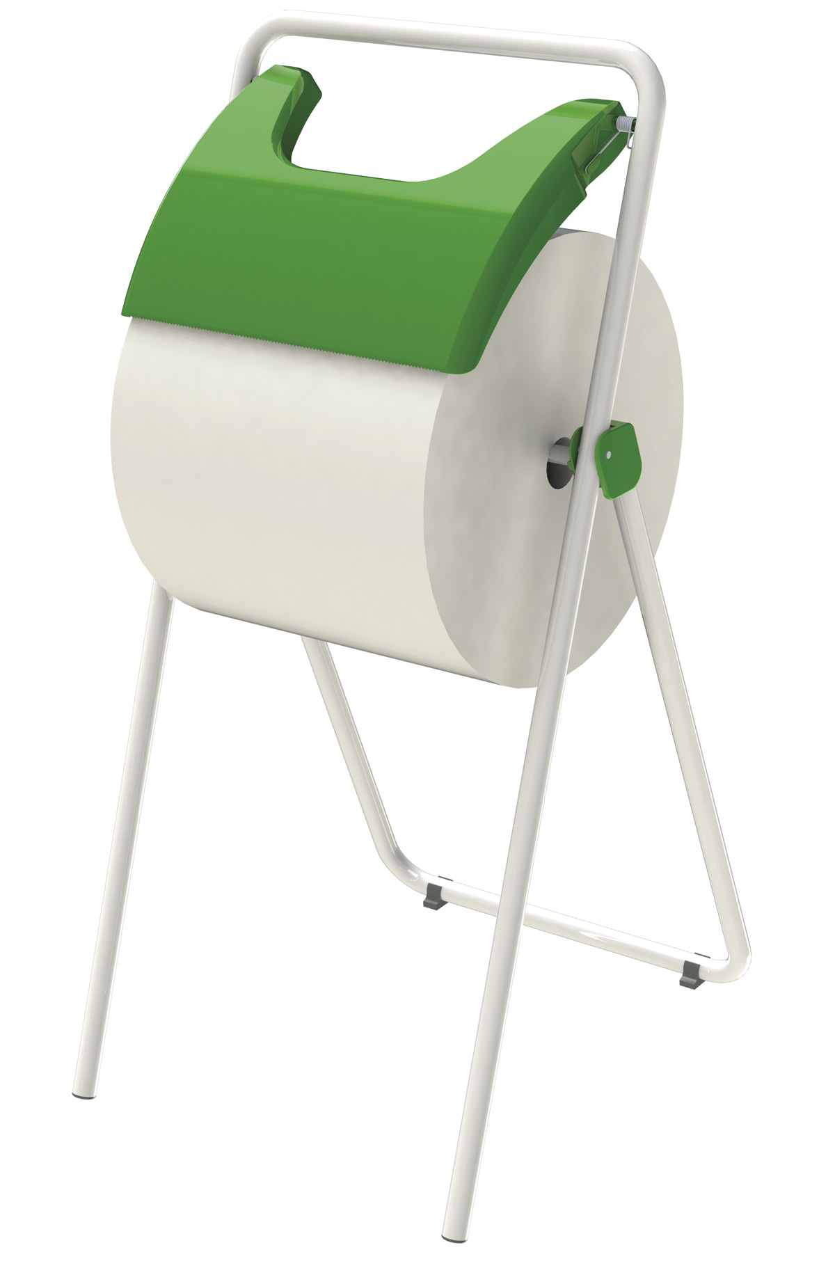 Suporte / Dispensador Rolo Papel Industrial Tripé RACEPRO 