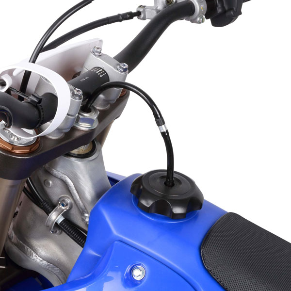 Tubo respiro deposito c / Valvula anti-retorno Rotativa Preto RACEPRO 