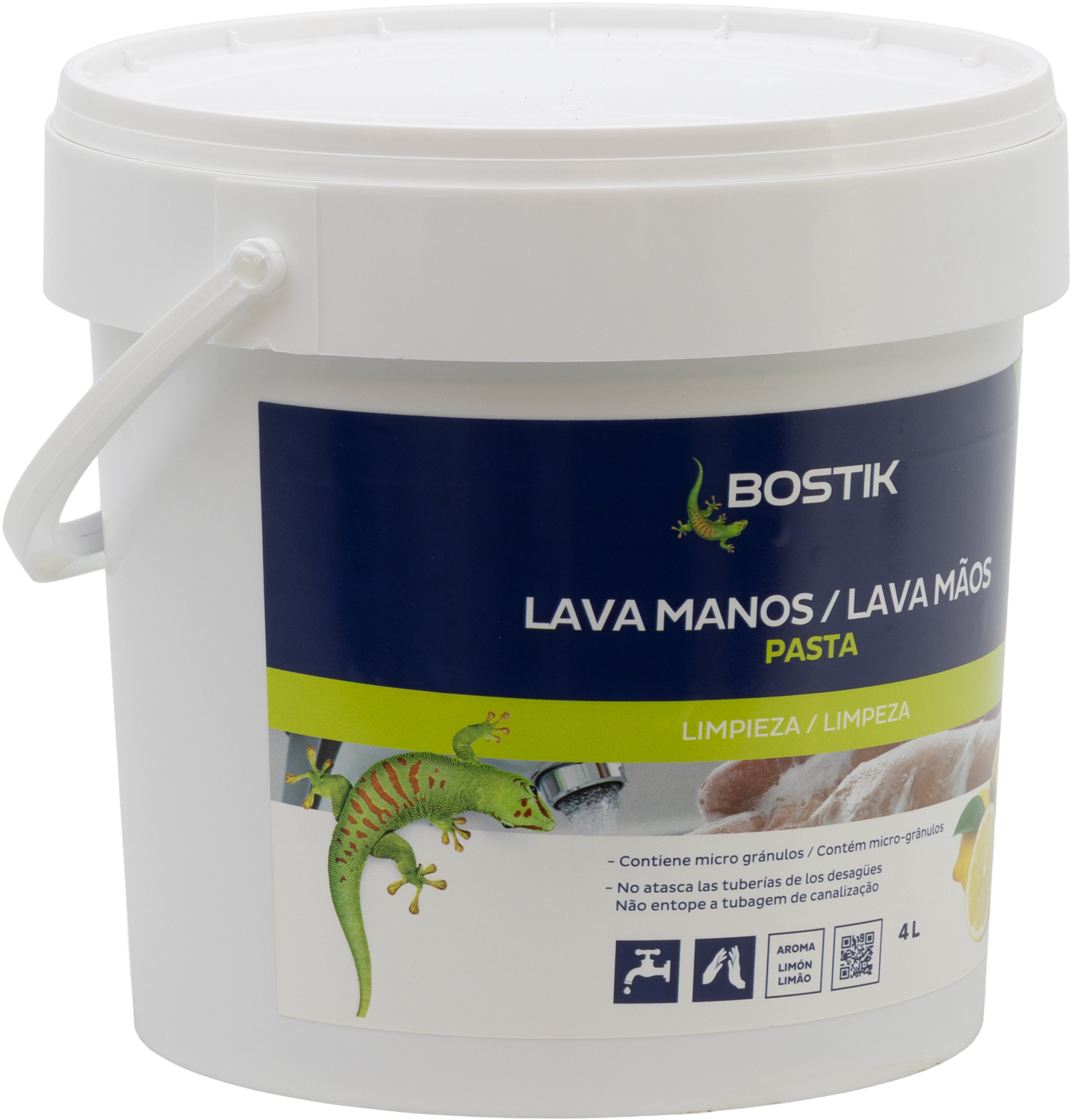 Massa / Pasta para Lavar Mãos BOSTIK Limão 4lt RACEPRO 