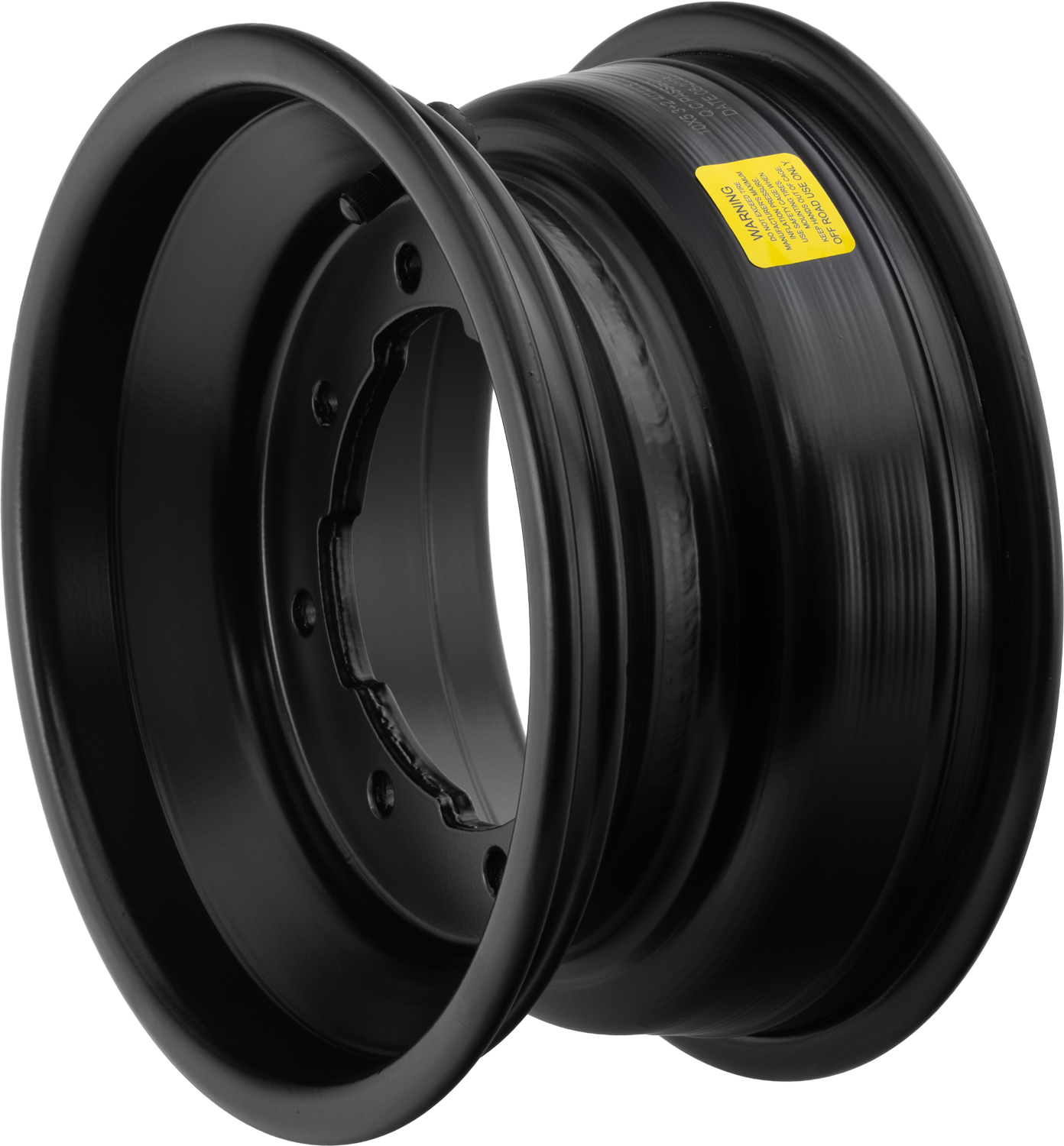 Jante Standard 10x5 144 / 156 3+2 Preta Frente RACEPRO 