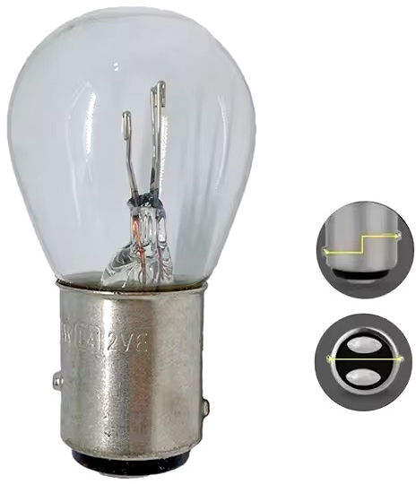 Lâmpada BAY15D 12V 32 / 4CP (10un) RACEPRO 