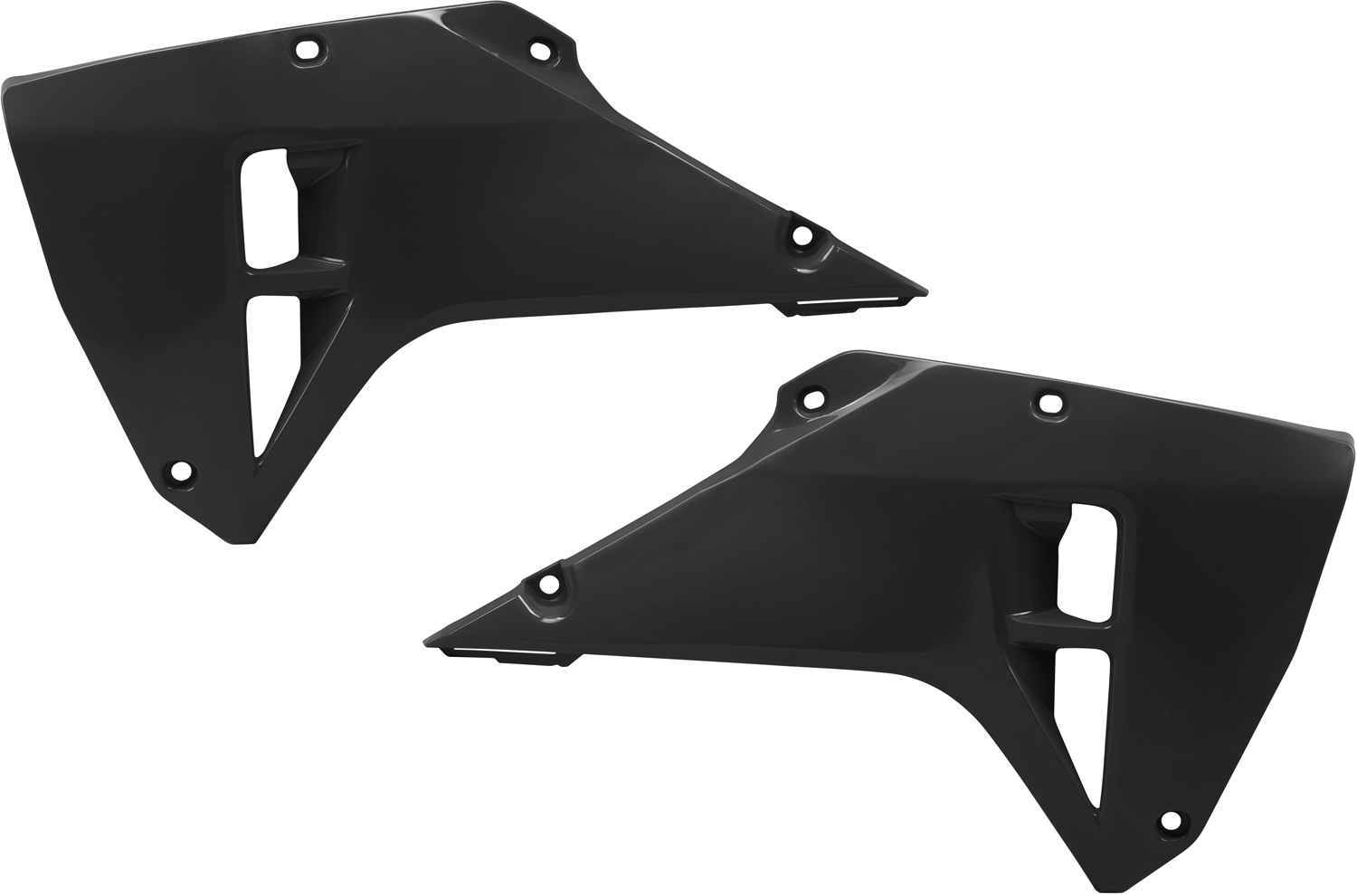 Radiator Covers Black RACEPRO 