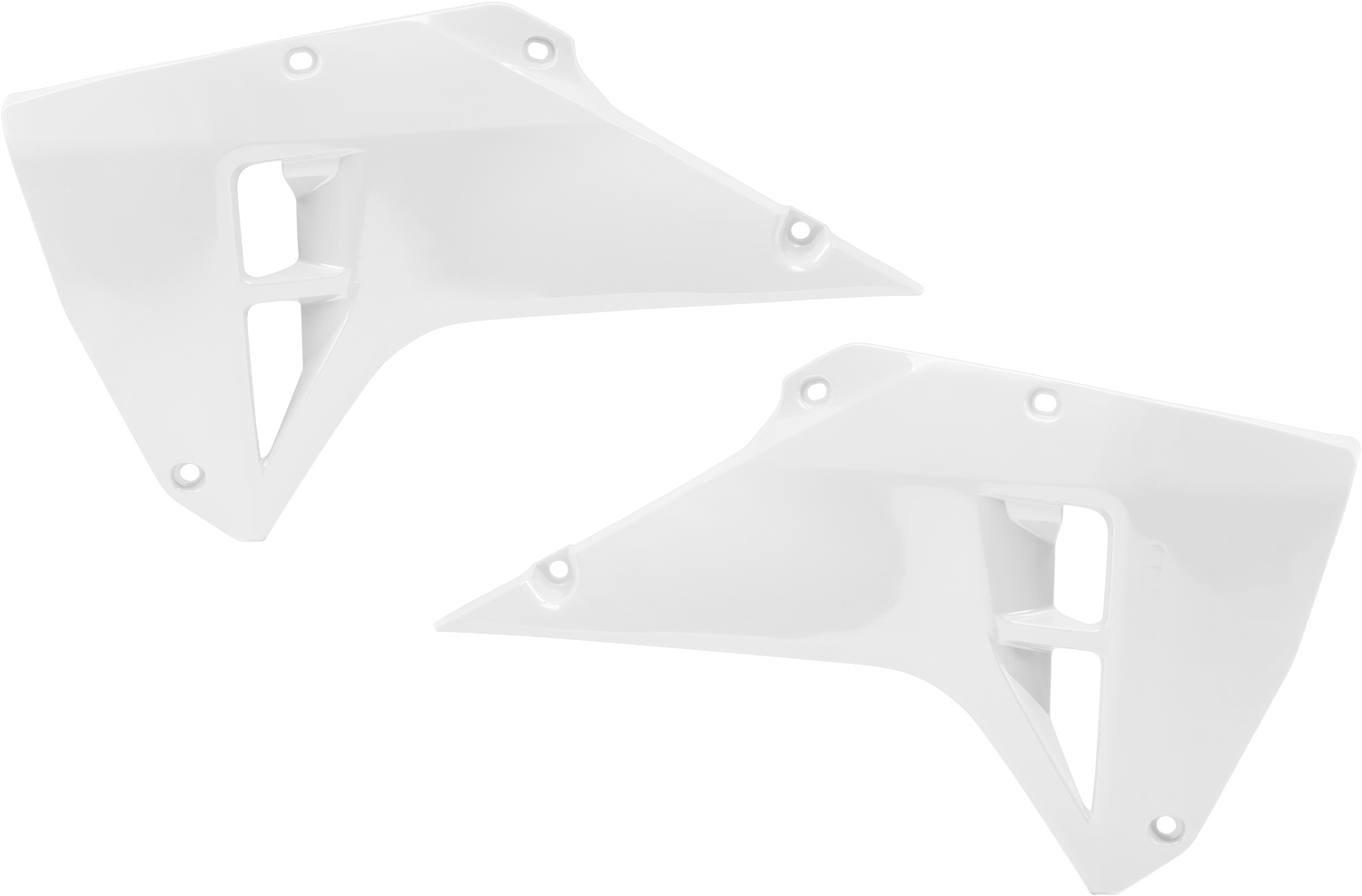 Radiator Covers White RACEPRO 