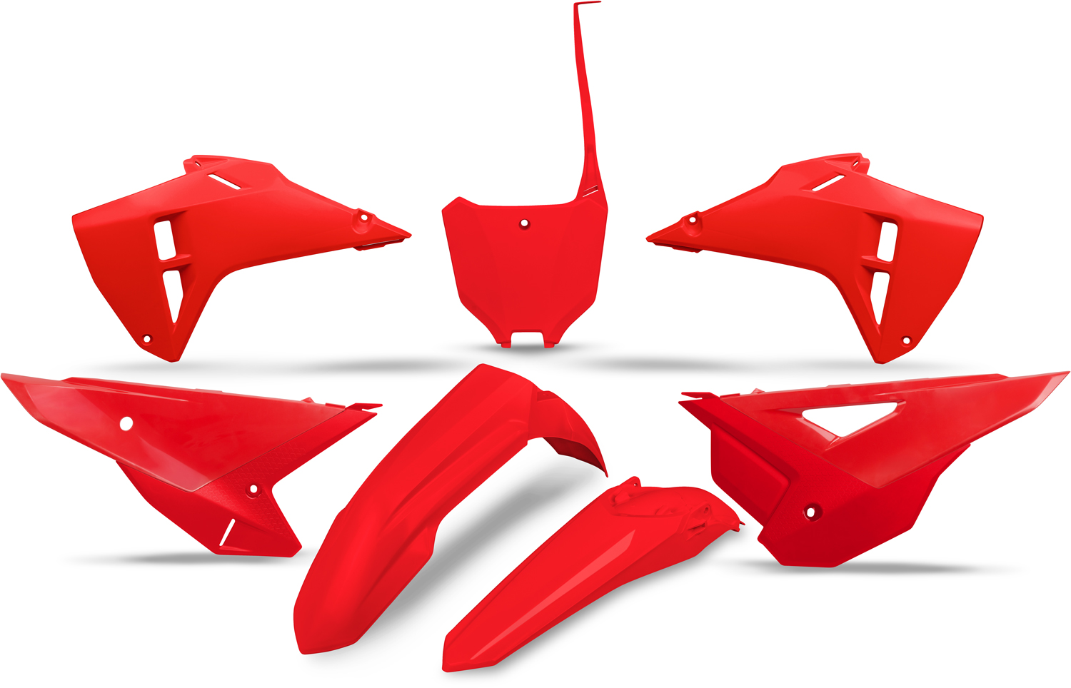 Kit de Plásticos Vermelho RACEPRO 