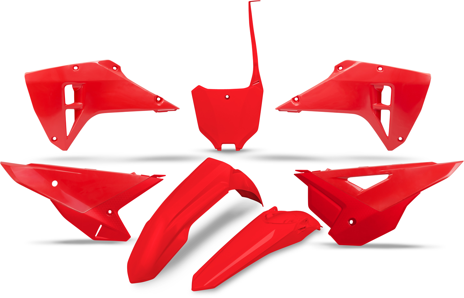 Kit de Plásticos Vermelho RACEPRO 