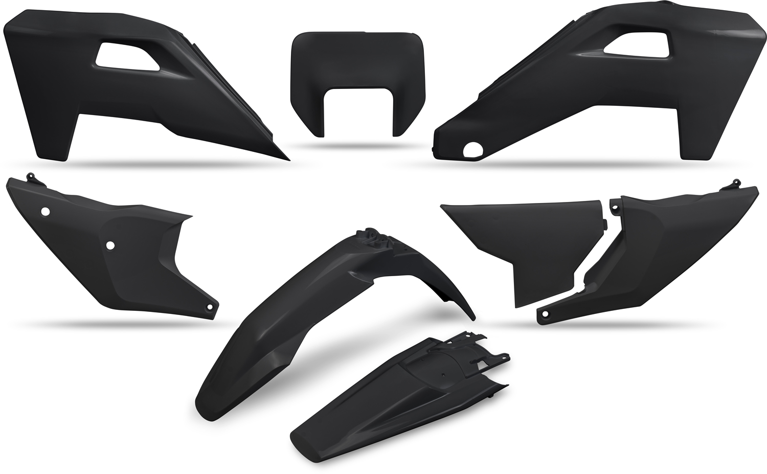 Plastic Kit Black RACEPRO 