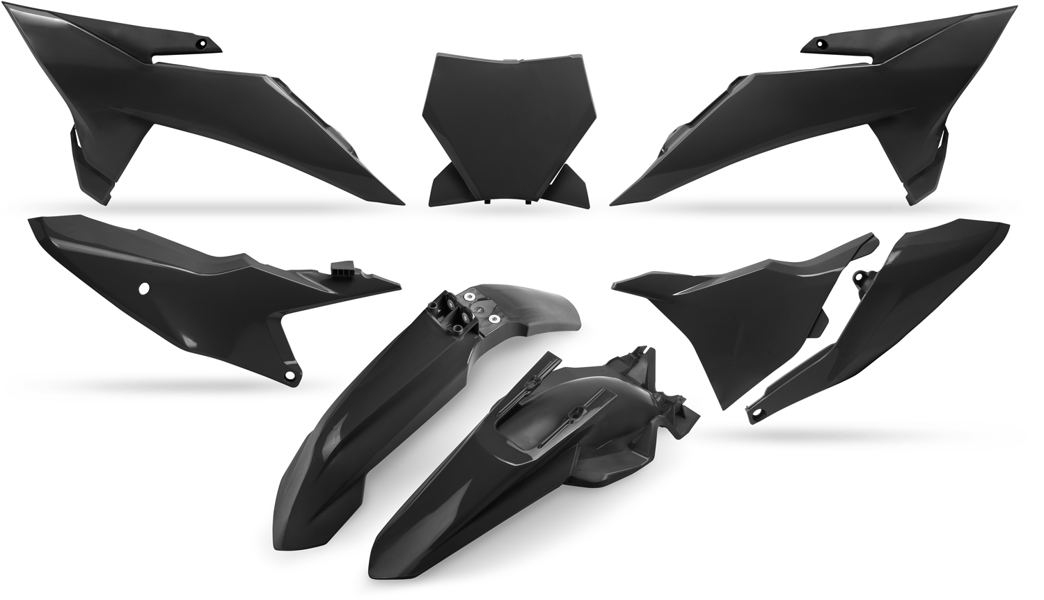 Kit de Plásticos Preto RACEPRO 