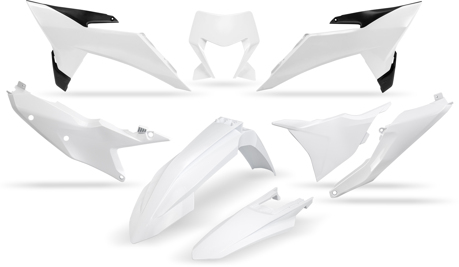 Kit de Plásticos Branco RACEPRO 