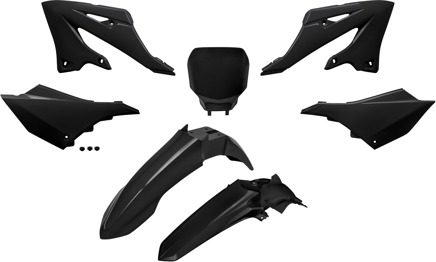 Plastic Kit Black RACEPRO 