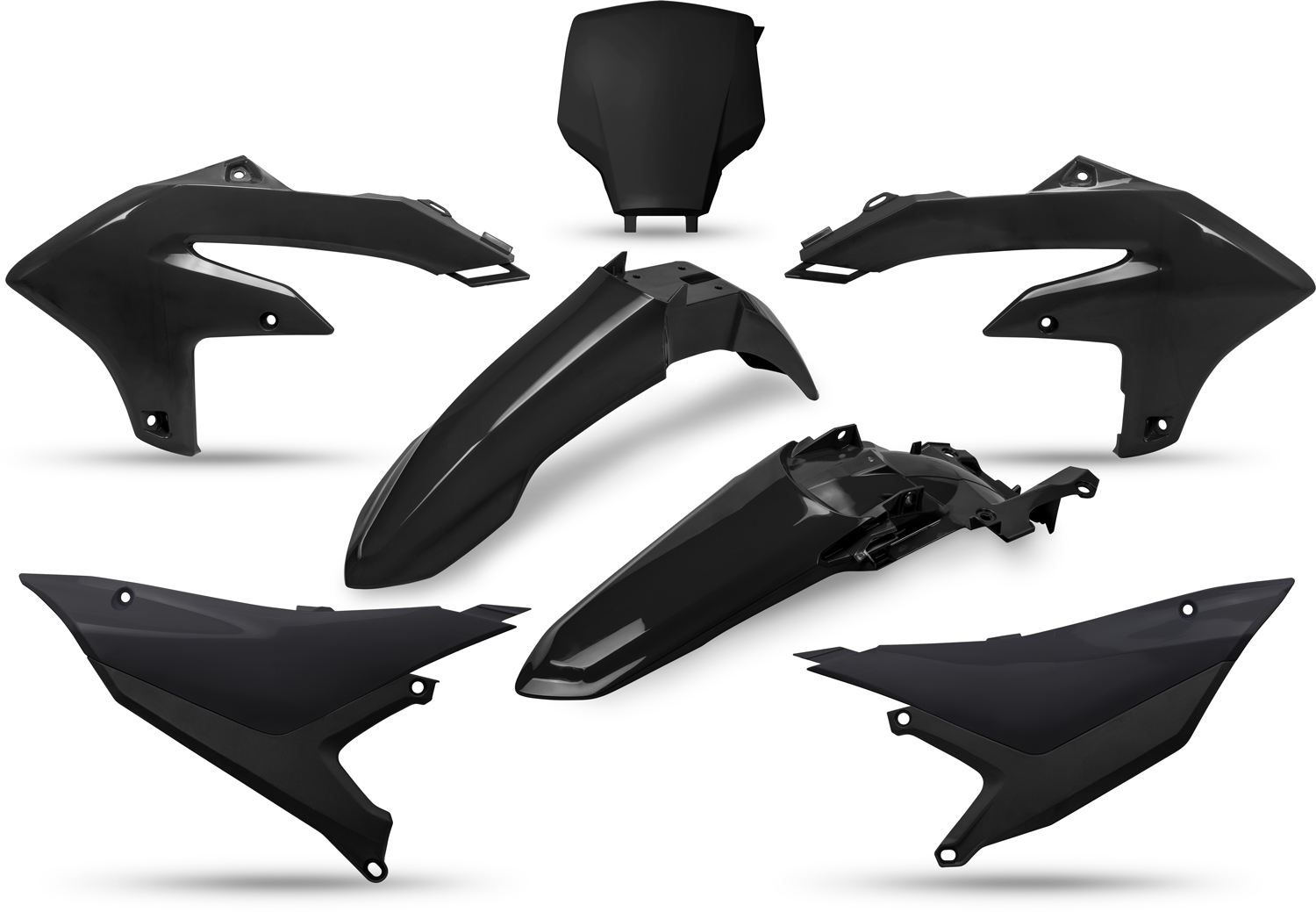 Plastic Kit Black RACEPRO 