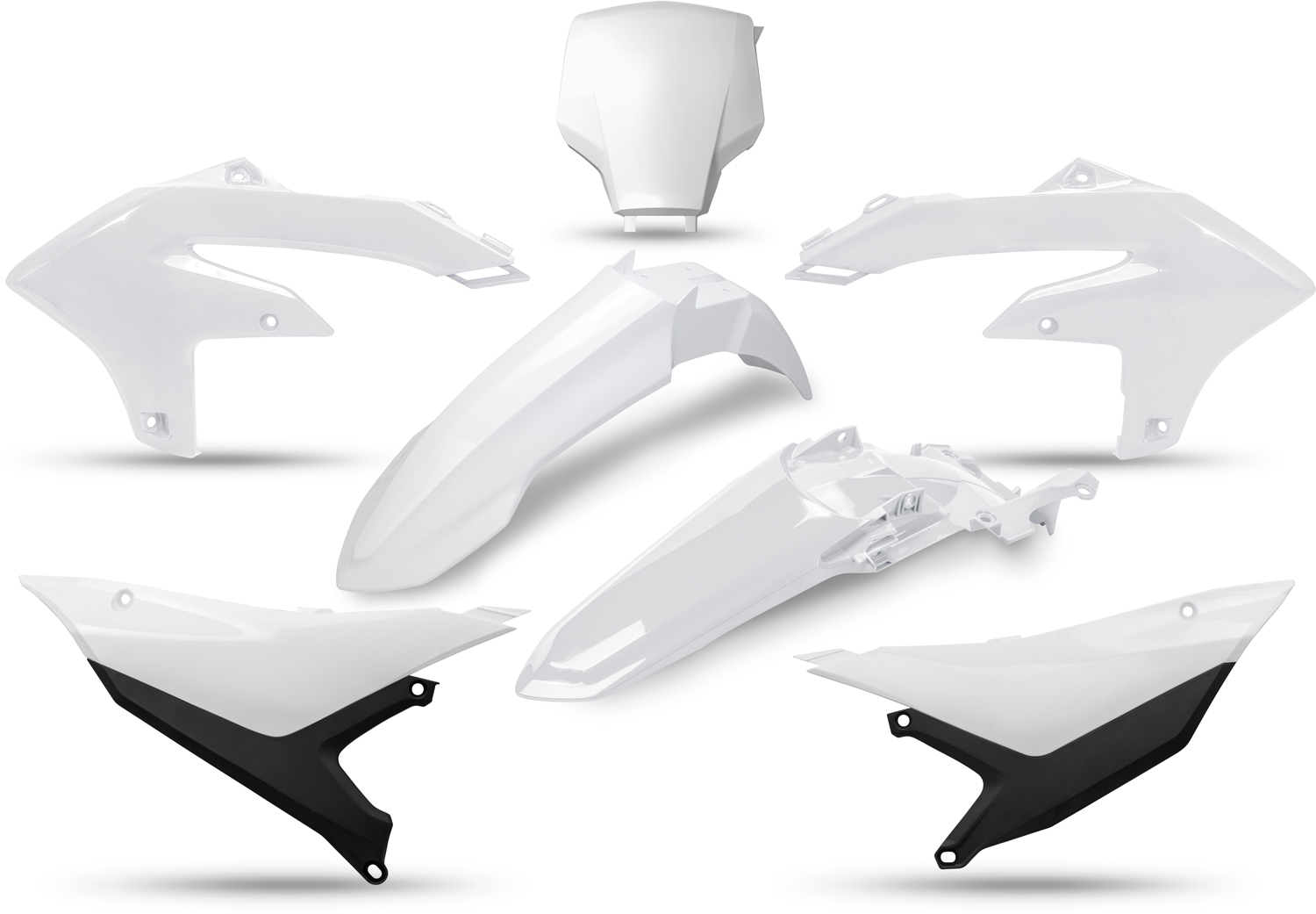 Plastic Kit White RACEPRO 