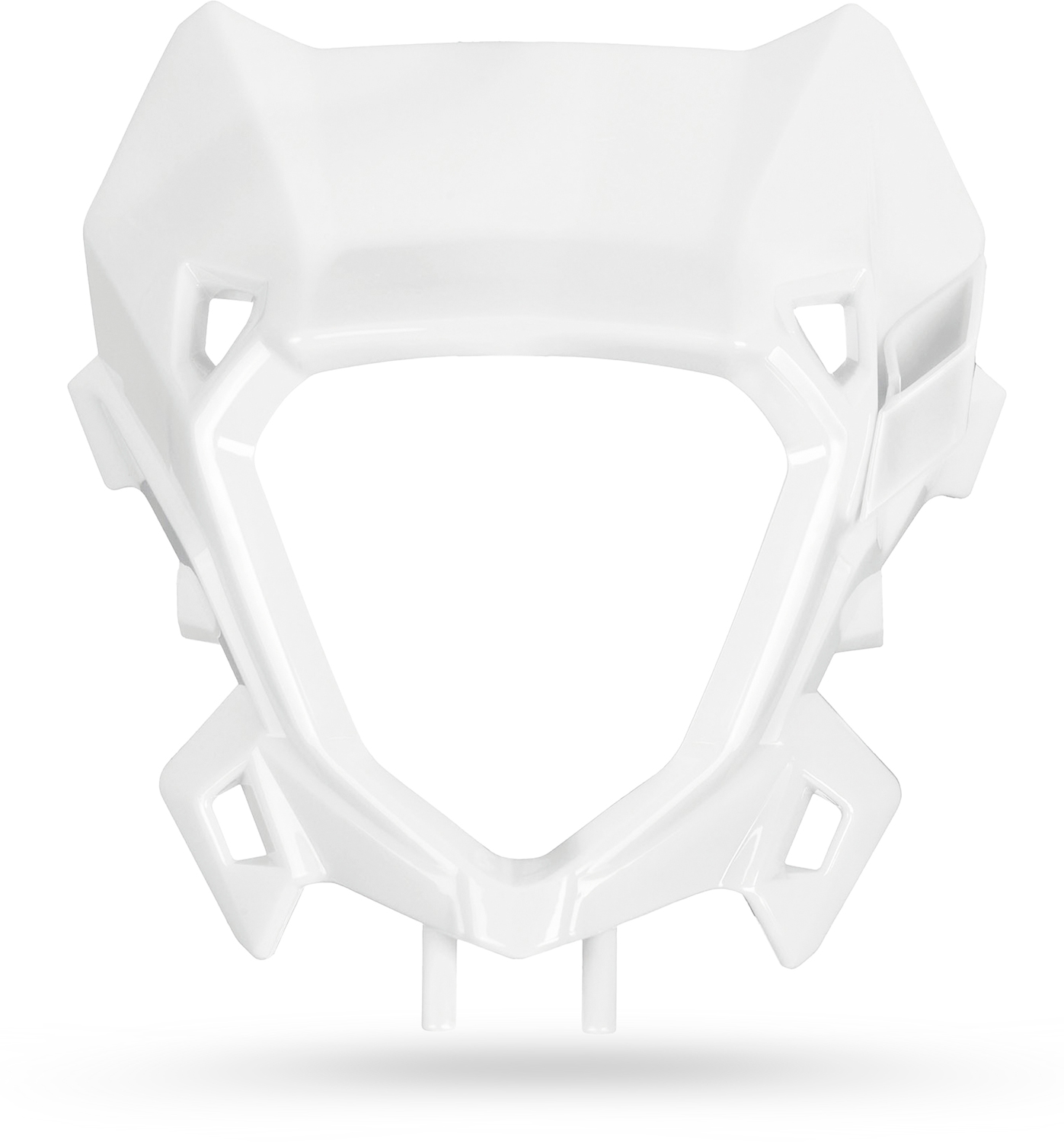 Plástico Porta-Farol OEM Branco RACEPRO 