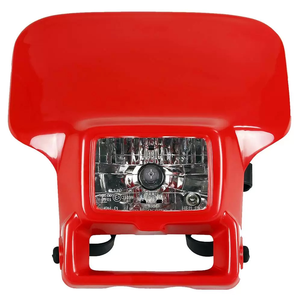 Headlight 12v 35w Red RACEPRO 