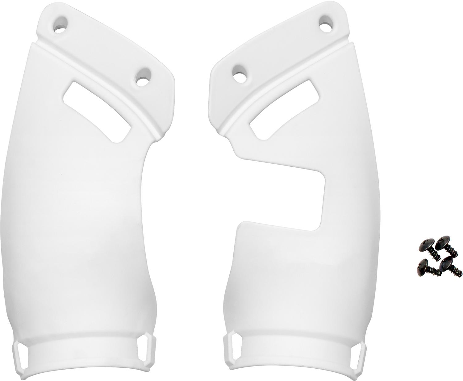 Front Number Plate Extension White RACEPRO 