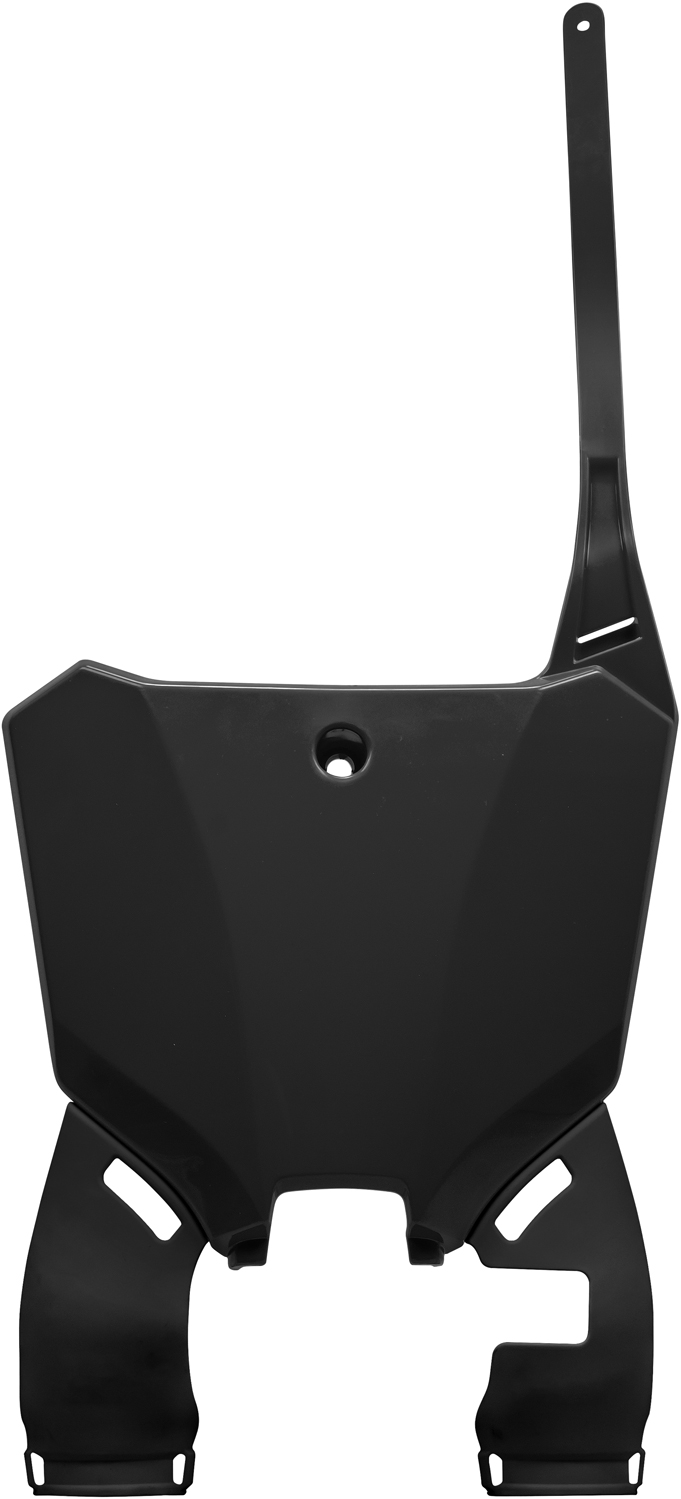 Porta / Placa de Numero Frontal (c / Extensão) Preta RACEPRO 