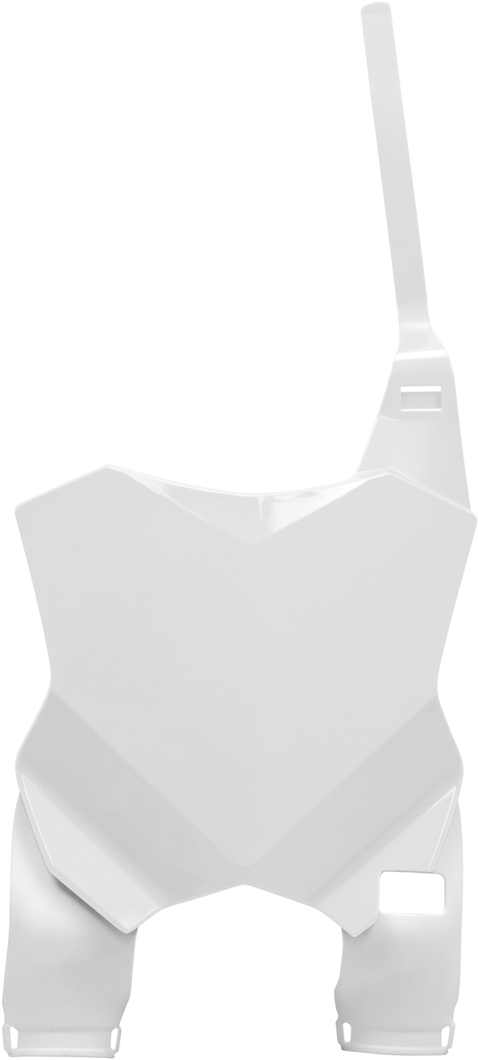 Porta / Placa de Numero Frontal (c / Extensão) Branca RACEPRO 