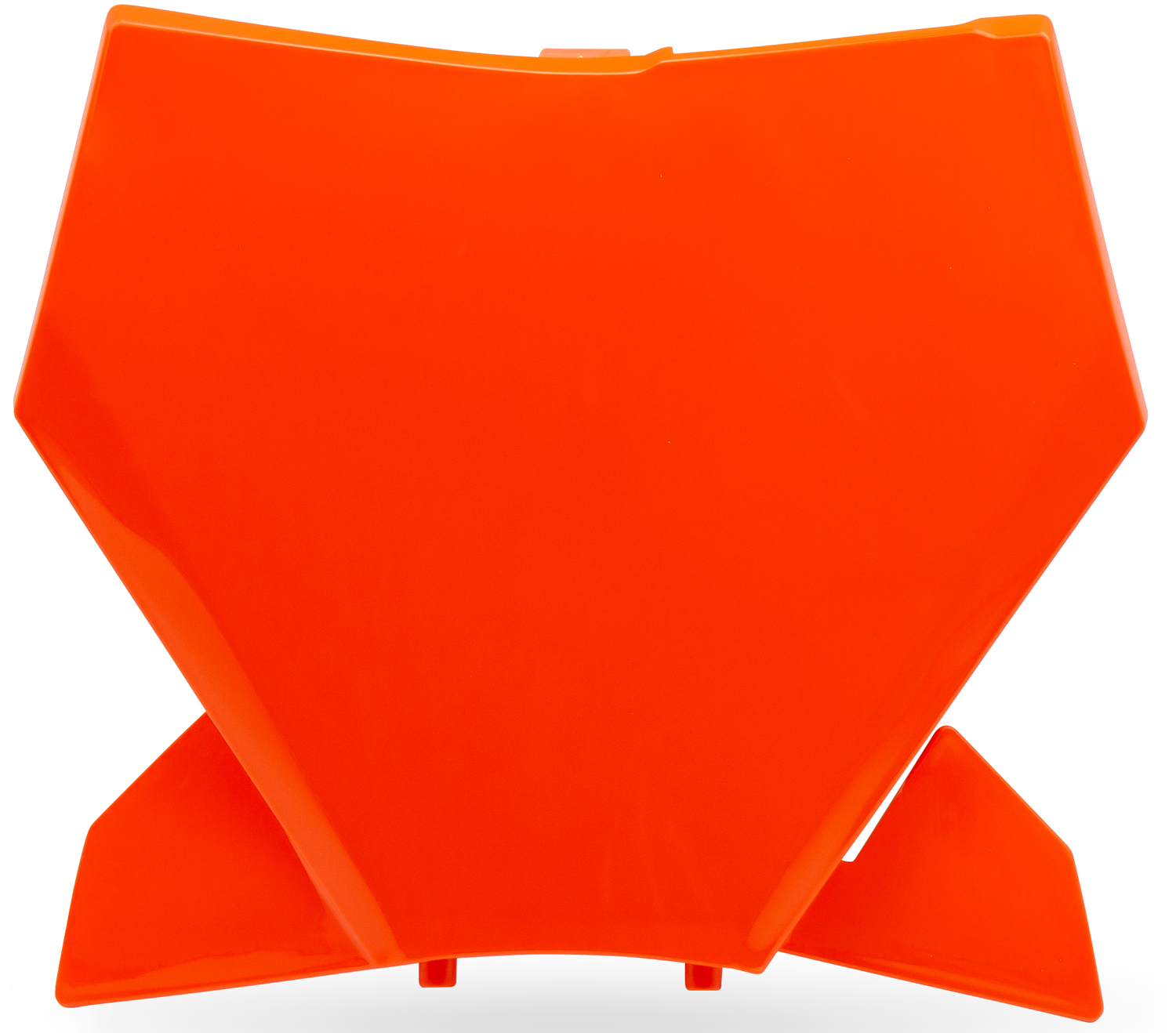 Porta / Placa de Numero Frontal Laranja RACEPRO 