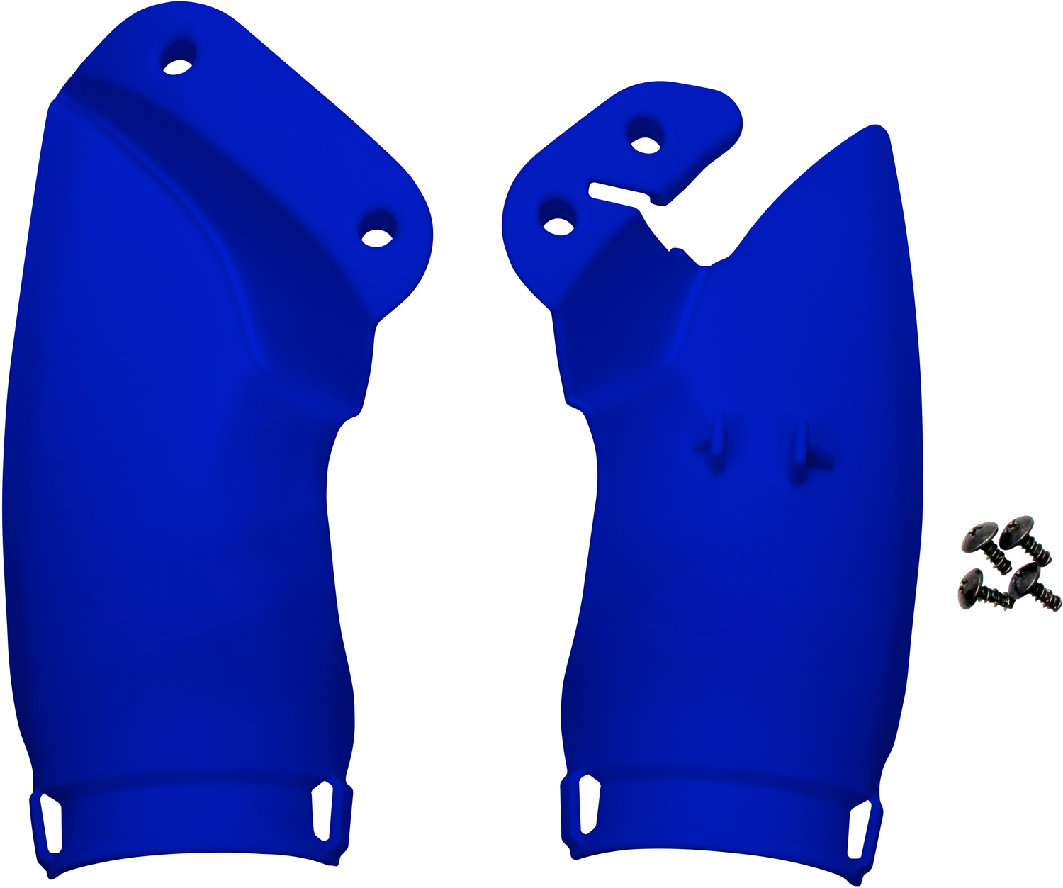 Front Number Plate Extension Blue RACEPRO 