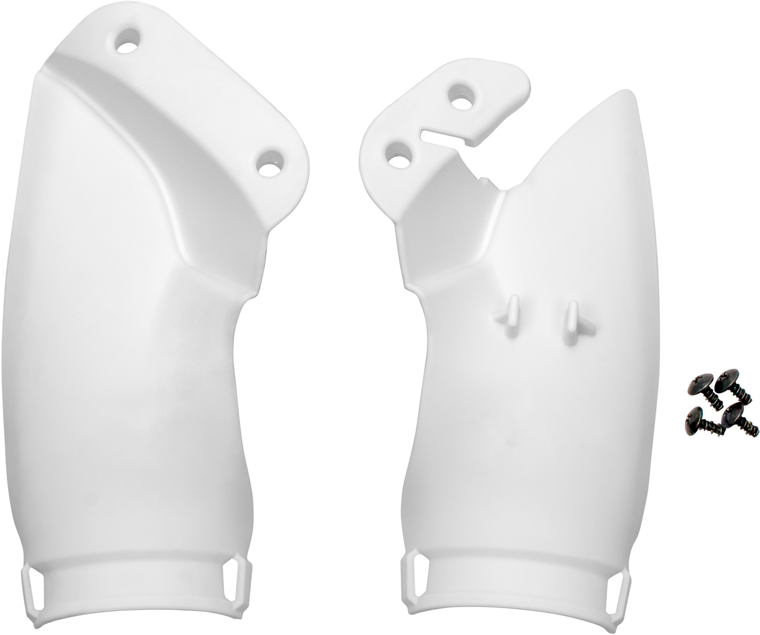 Front Number Plate Extension White RACEPRO 