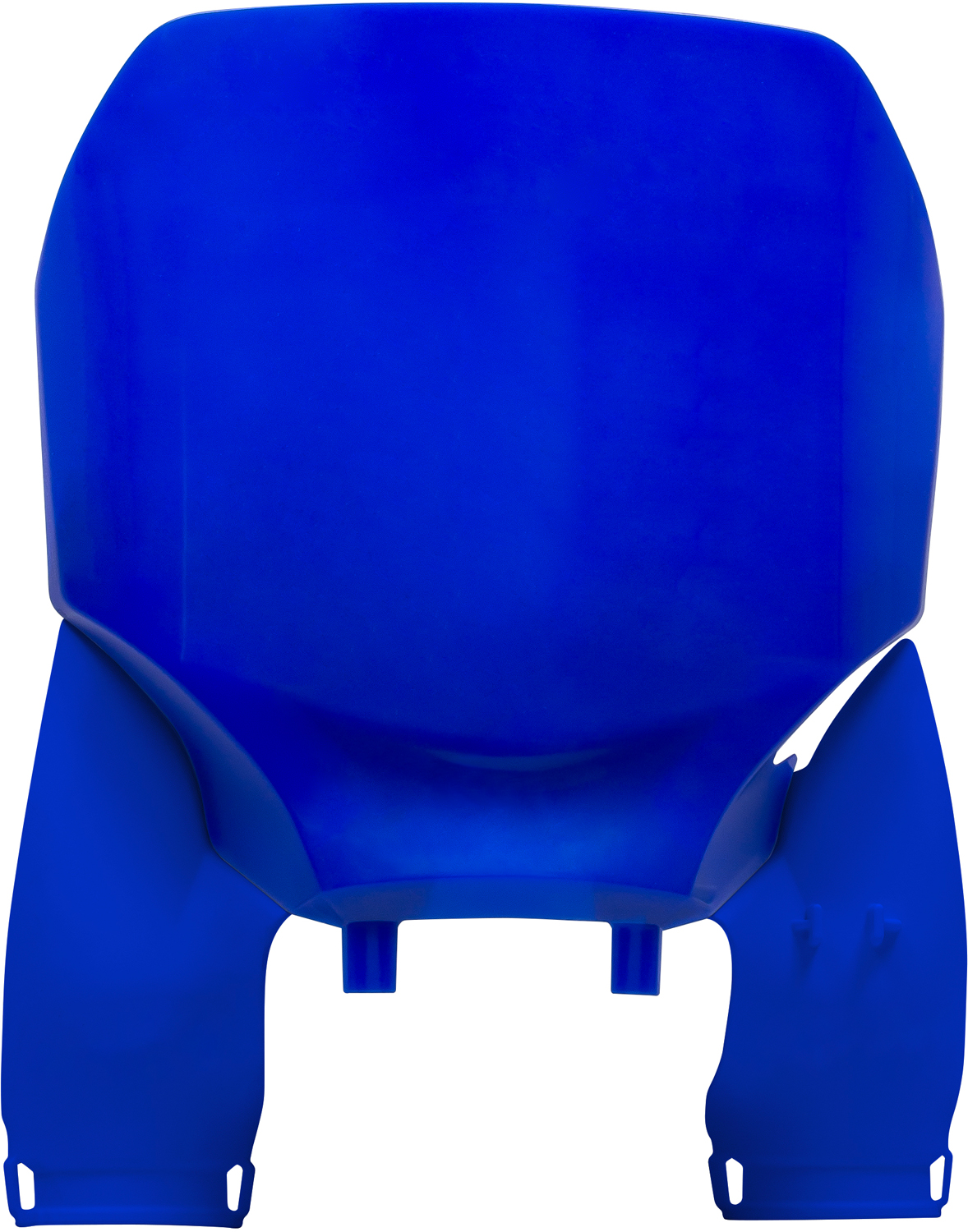 Porta / Placa de Numero Frontal (c / Extensão) Azul RACEPRO 