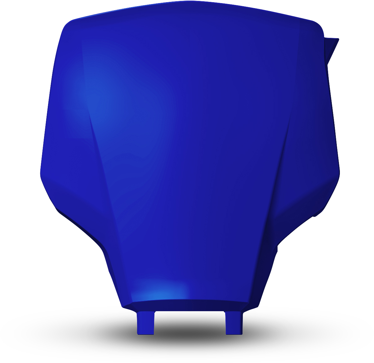 Porta / Placa de Numero Frontal (extension ready) Azul RACEPRO 