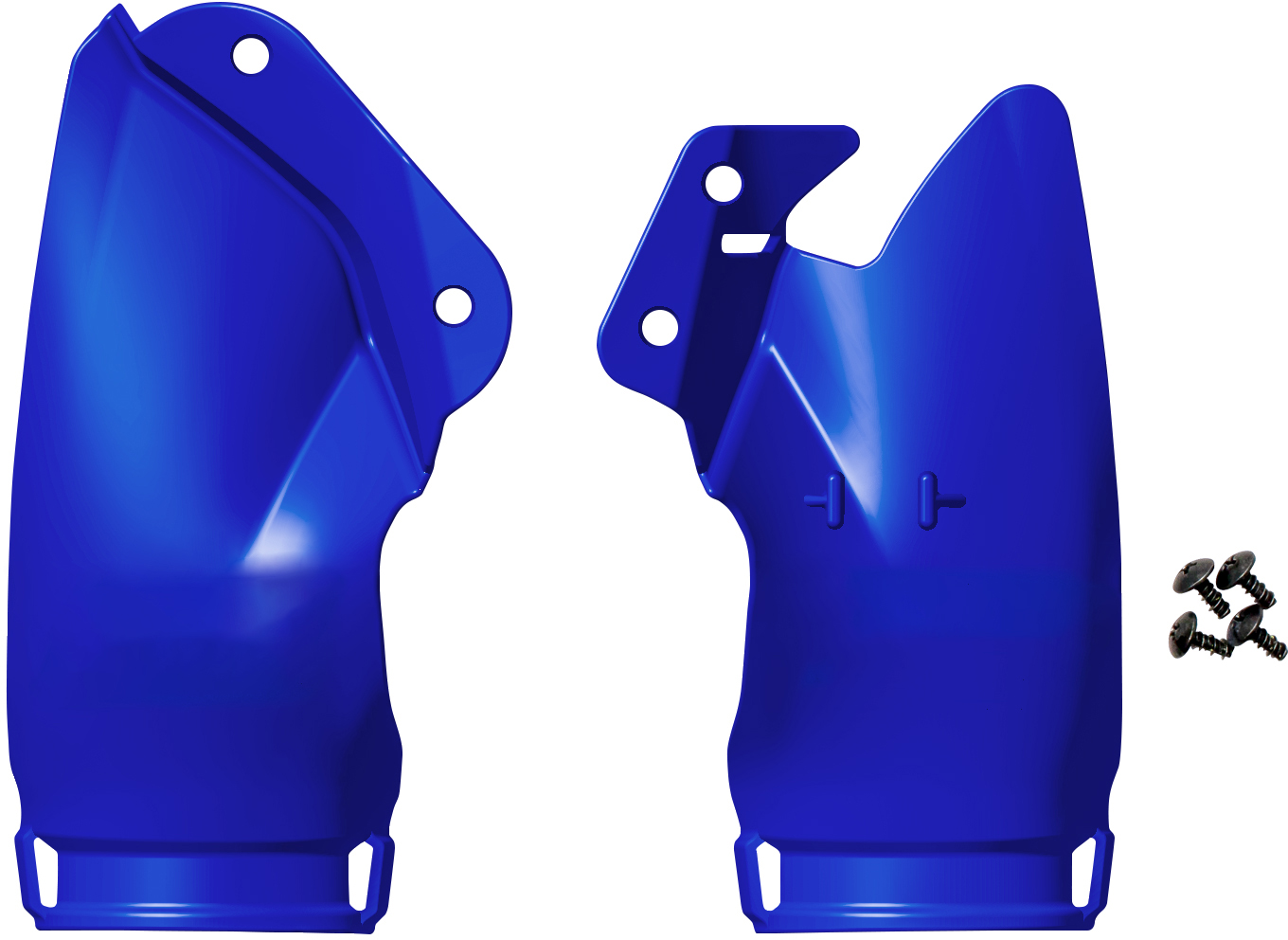 Front Number Plate Extension Blue RACEPRO 