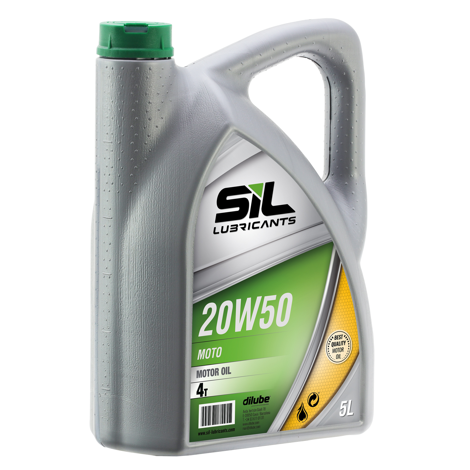 Oleo de Motor / Caixa 4T 20W50 Mineral SIL LUBRICANTS 