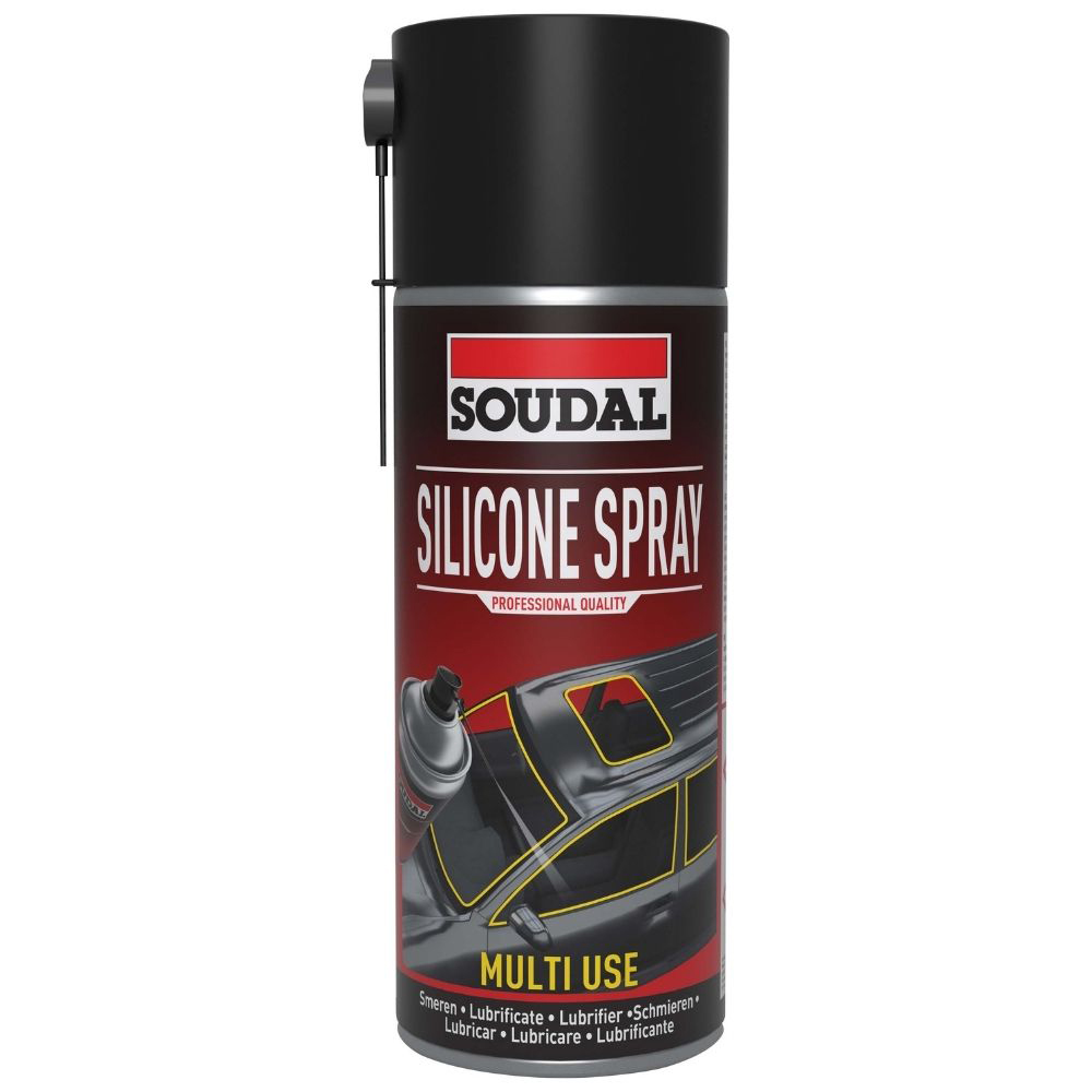 Lubrificante de Silicone em Spray 400 mL SOUDAL 