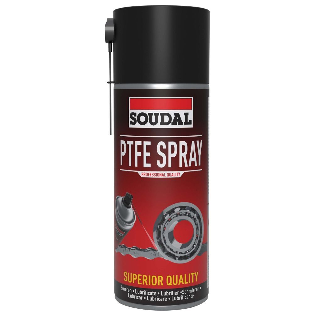 Lubrificante PTFE em Spray 400 mL SOUDAL 