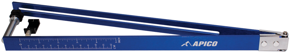 FRONT AND REAR SUSPENSION SAG SCALE TOOL BLUE APICO 